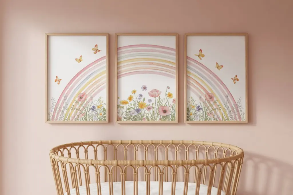 baby girl's room