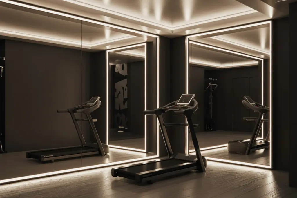 How to design a gym room at home 24 A room as a personal gym