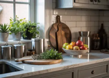 Kitchen Countertop Decoration: How to Elevate Your Kitchen carefully and creatively