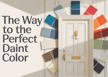 The way to the Perfect door paint color