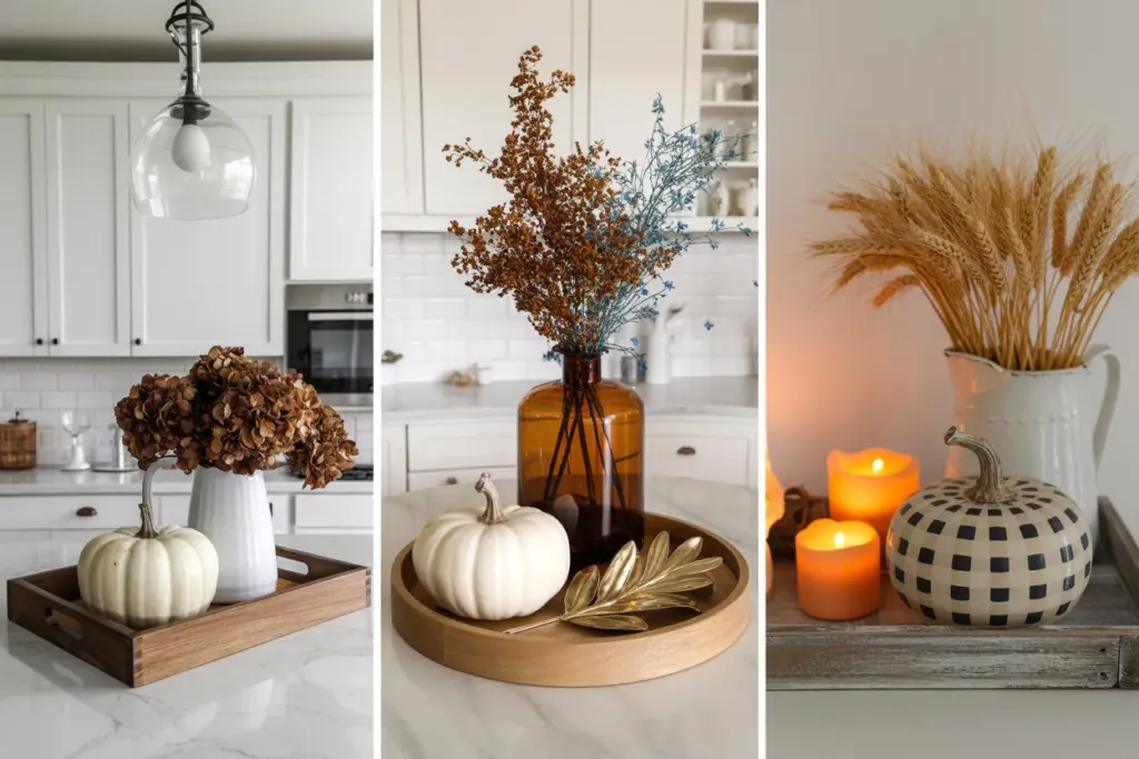 Bring the amazing Fall Decoration Inside your Home 18 Fall Kitchen Island decor