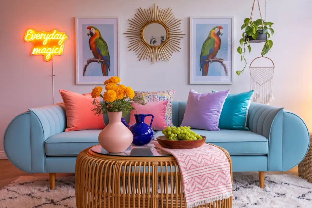 How To Use The Maximalist Style For A Color And Personality Explosion 3 Living Room Style Maximaliste