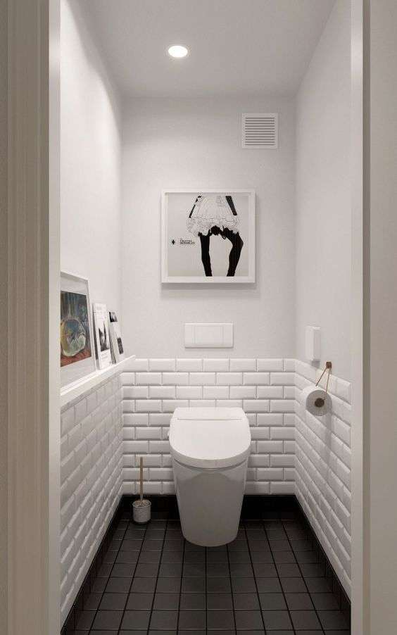 White Metro tiles