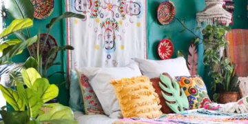 A bohemian décor tells a story, that of its occupants, through the objects chosen and accumulated over time...