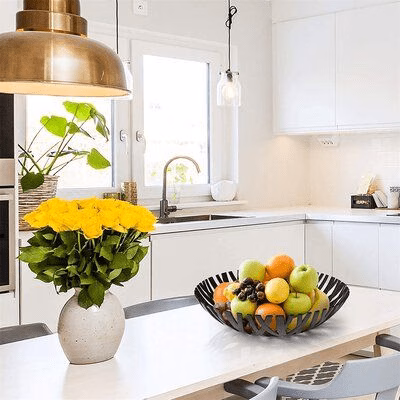 Kitchen countertop decoration:Beautiful Fruit Bowl