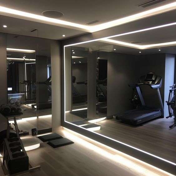 A room as a personal gym: