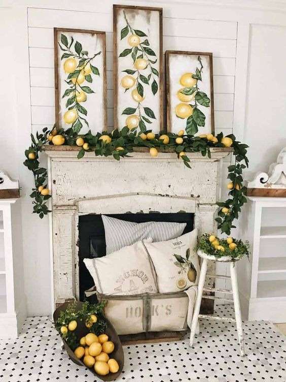 Summer decoration with Theme Lemon