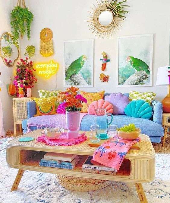 Living Room Style Maximaliste