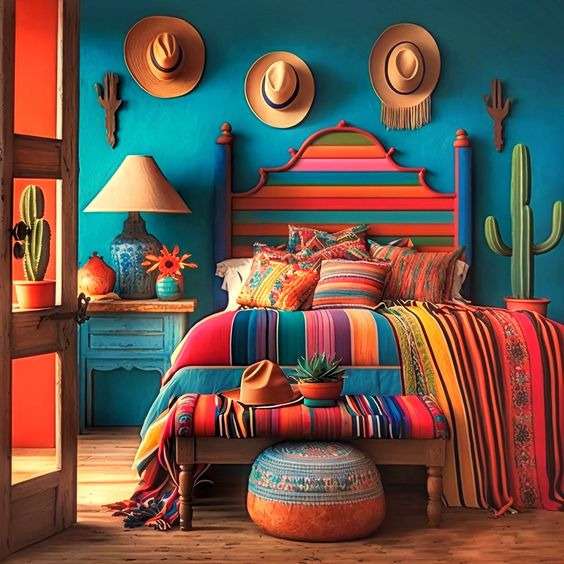 Colorful Explosion in the maximalist style