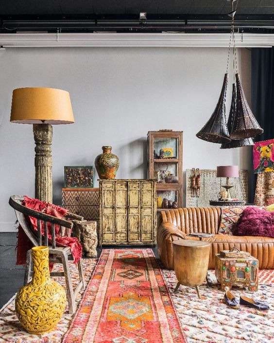 Eclectic maximaliste living room inspiration
