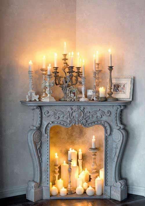 Best Tiered Candle Holders For In  Maximalist Living Room