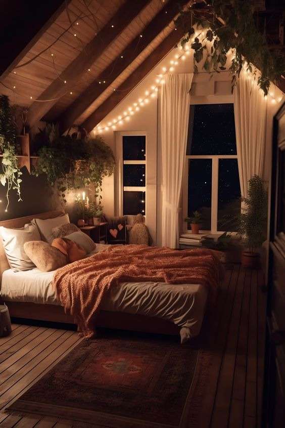 Lighting for a Dreamy Boho Bedroom: 