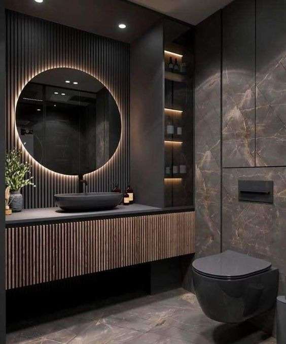 The difference between a bathroom and a powder room