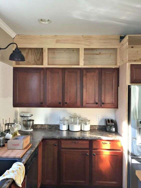 Boxes up to the ceiling