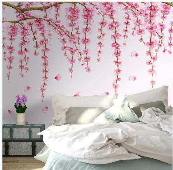 Tasteful summer decoration with the cherry theme