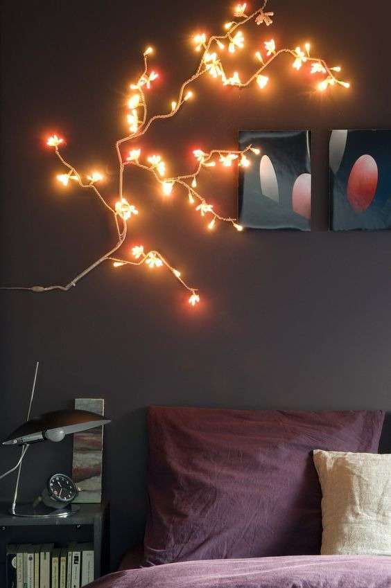 Indirect wall lighting