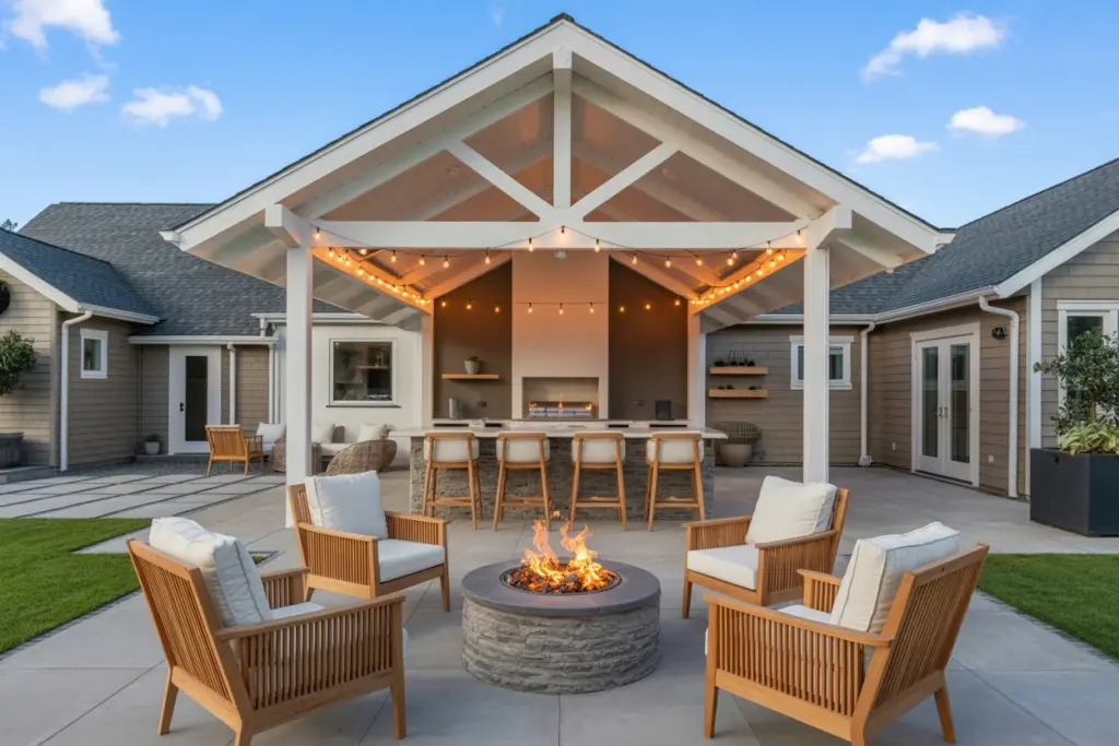 Cozy Outdoor Seating