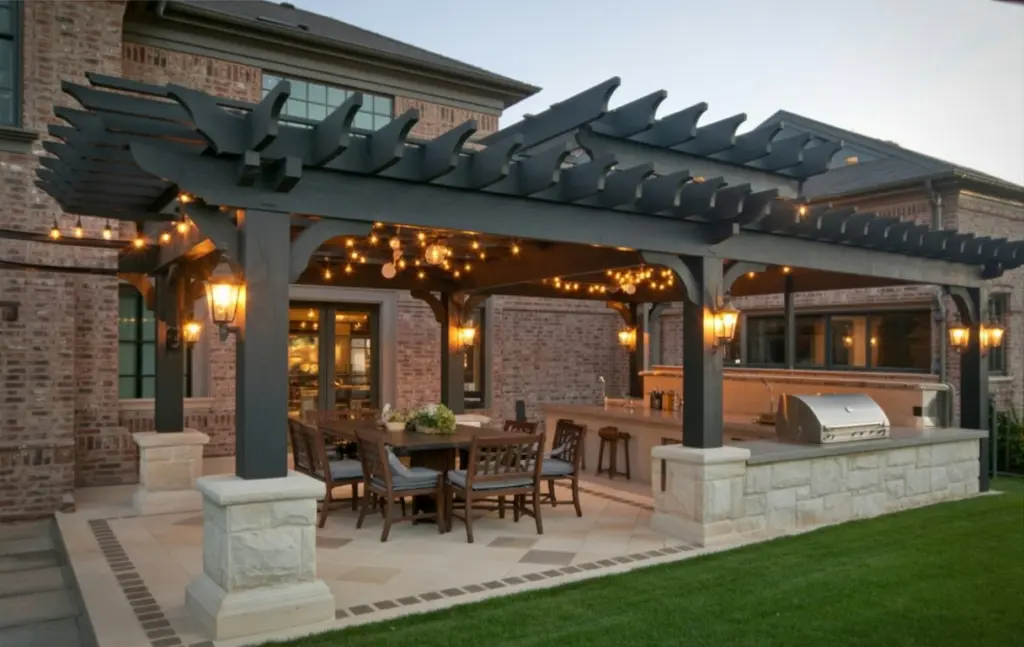 Finding the right location for your Outdoor Kitchen Decor 
