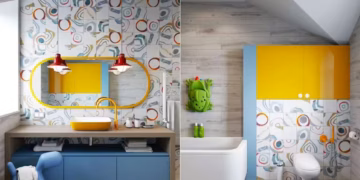 the Kids Bathroom is a space where creativity and imagination can run wild.