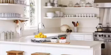 Kitchen Floating Shelves have gained popularity in kitchen design due to their chic and practical storage solutions.