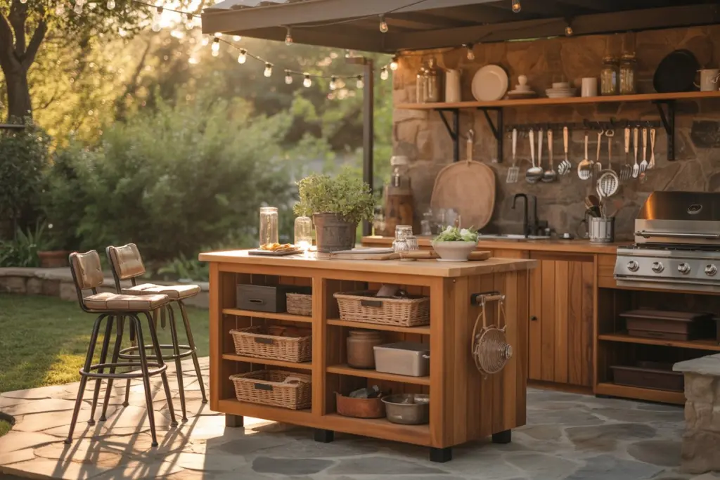 Summer Outdoor Kitchen Decor ideas