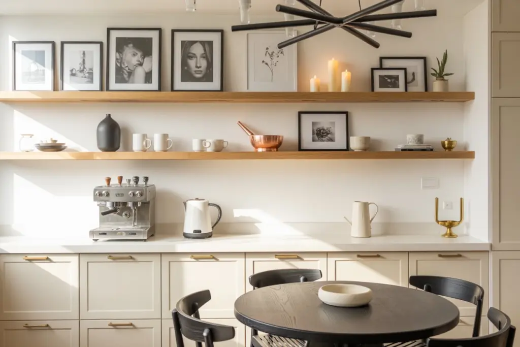 Kitchen Floating Shelves : An Amazing Storage Solution 13 How to Organize and decorate Floating Shelves in the Kitchen?