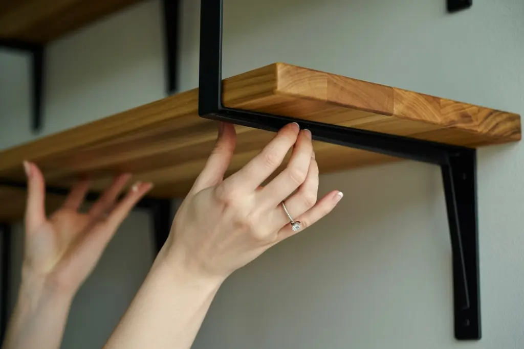 Kitchen Floating Shelves : An Amazing Storage Solution 12 the floating shelves in the kitchen