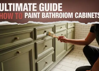 Ultimate guide about Painting Bathroom Cabinets