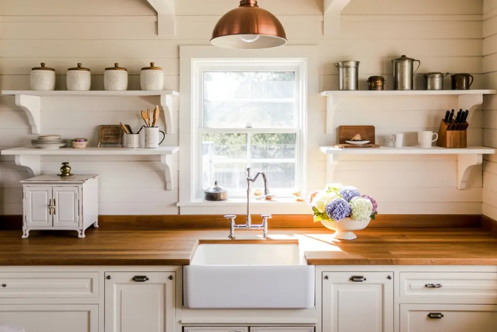 Steps into a dreamy Farmhouse Kitchen full of inspiration 4 Farmhouse kitchen Sink