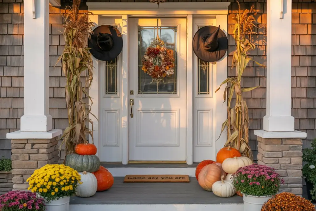 Enjoy the Beautiful Outdoor Fall Decoration in your home 9 Displays Inspired by the Harvest in outdoor fall decoration