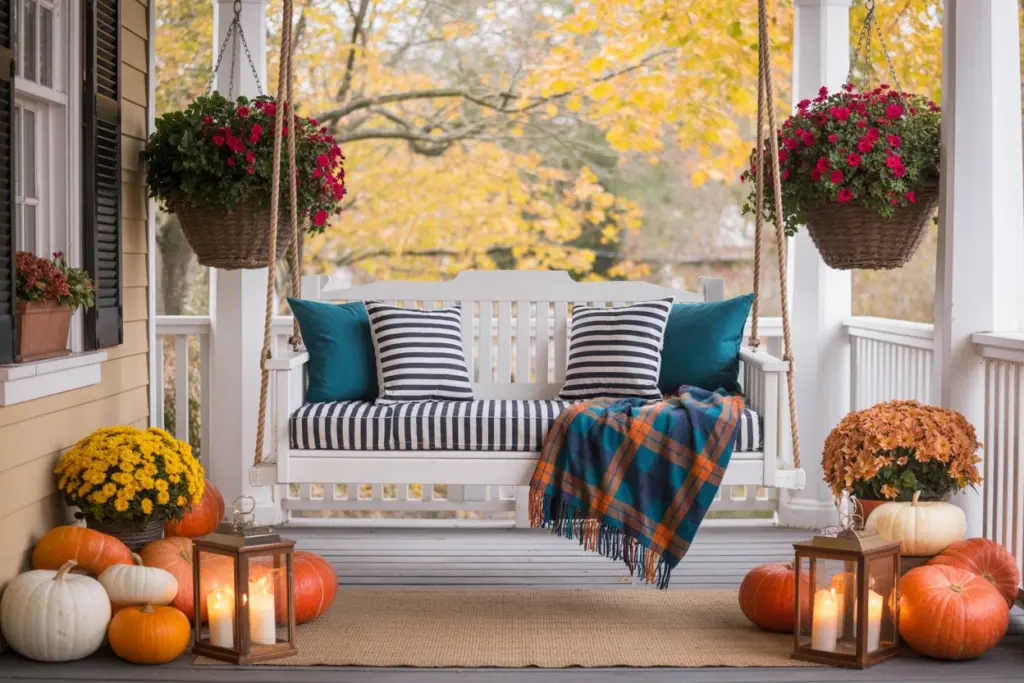 Enjoy the Beautiful Outdoor Fall Decoration in your home 4 Comfortable Seating for your Outdoor Fall Decoration