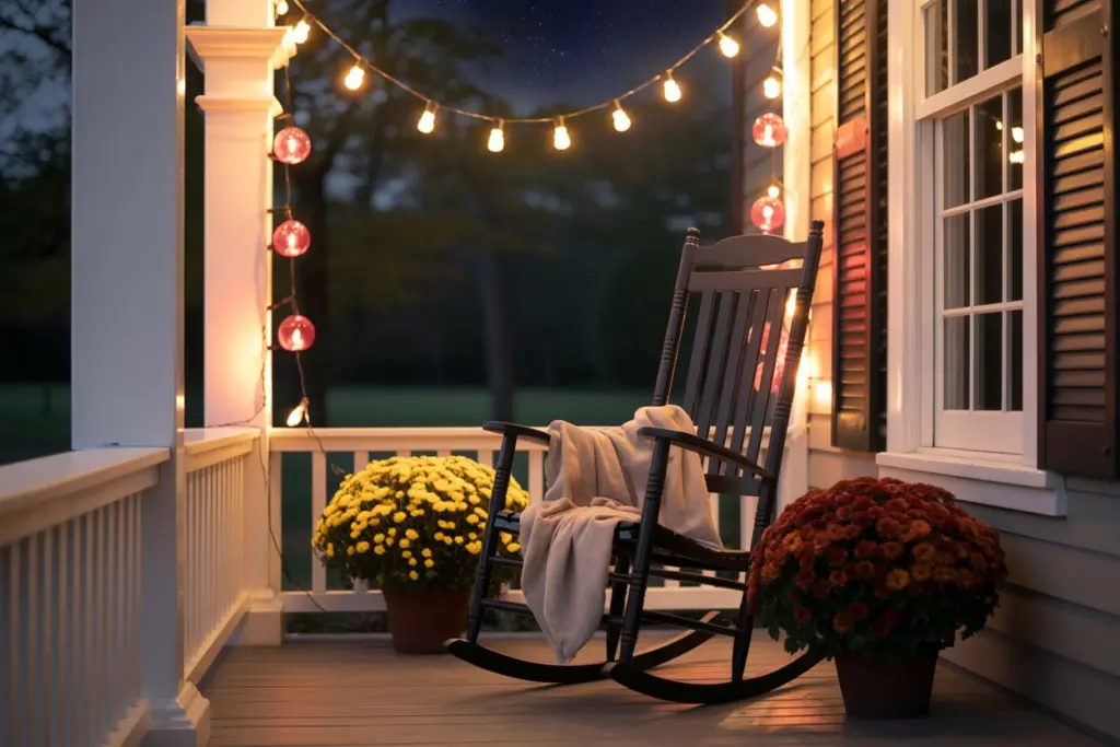 Enjoy the Beautiful Outdoor Fall Decoration in your home 21 outdoor fall décor with a joyful and whimsical feel