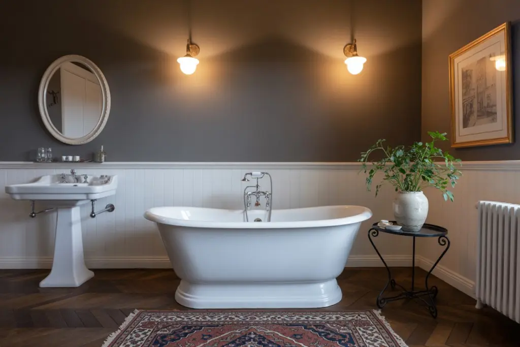  Bathtub for cottage Country bathroom