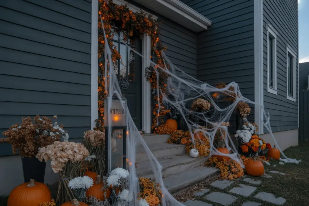 Halloween graveyard display