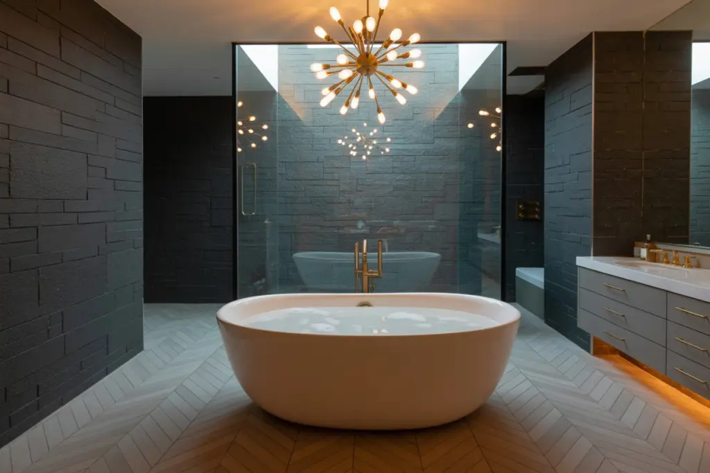 Classic Elegance Master Bathroom