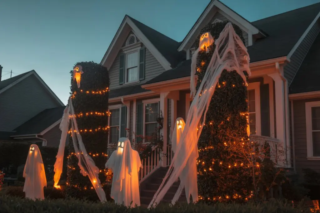 Halloween outdoor décor