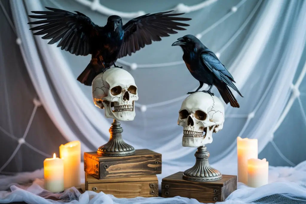 Indoor Halloween decorations