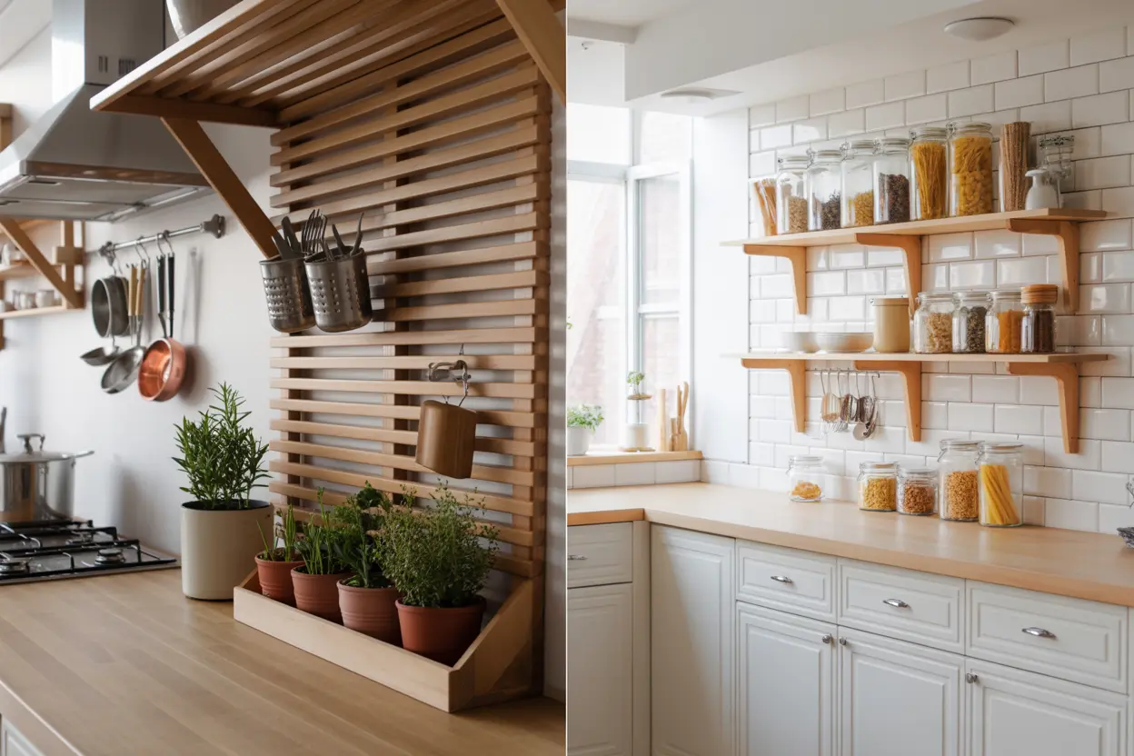 Kitchen Floating Shelves : An Amazing Storage Solution 1 Kitchen Floating Shelves : An Amazing Storage Solution