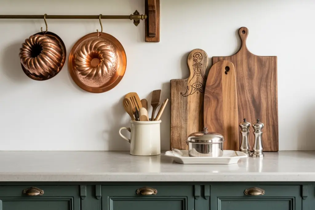 Steps into a dreamy Farmhouse Kitchen full of inspiration 8 Vintage Accents in Farmhouse kitchen