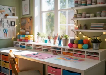 An amazing Craft Room Decoration to Unleash Your Creativity