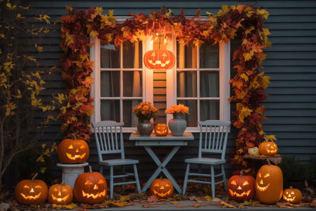 Enjoy the Beautiful Outdoor Fall Decoration in your home 17 Bright lights for outdoor fall decoration