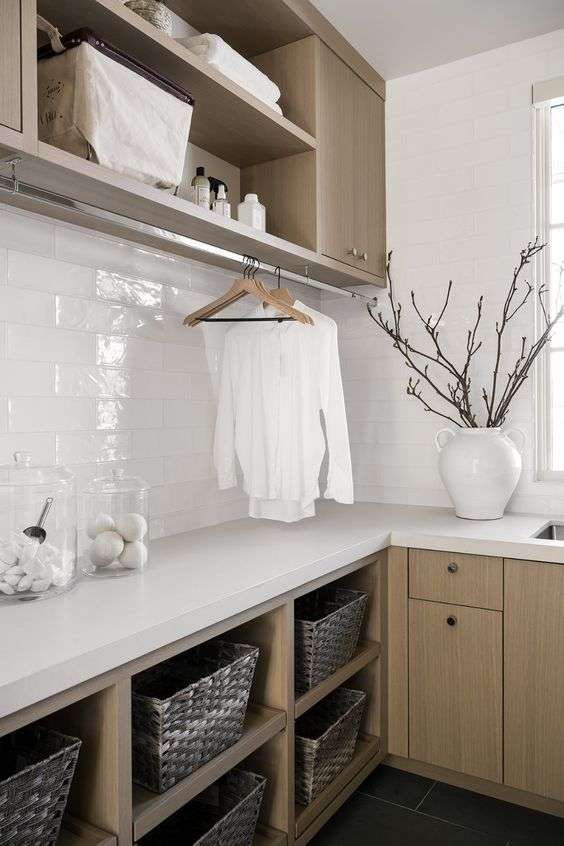Idea no. 12: Accessorize to decorate a laundry room