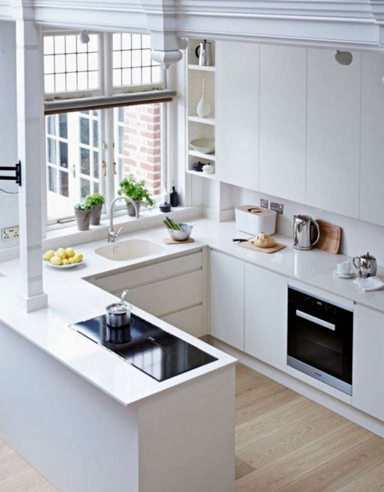 Mistake 6: Using too many matt surfaces when designing a small kitchen