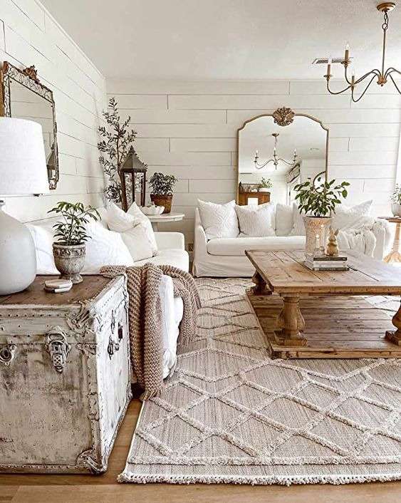 Neutral Color Palette: farmhemian style