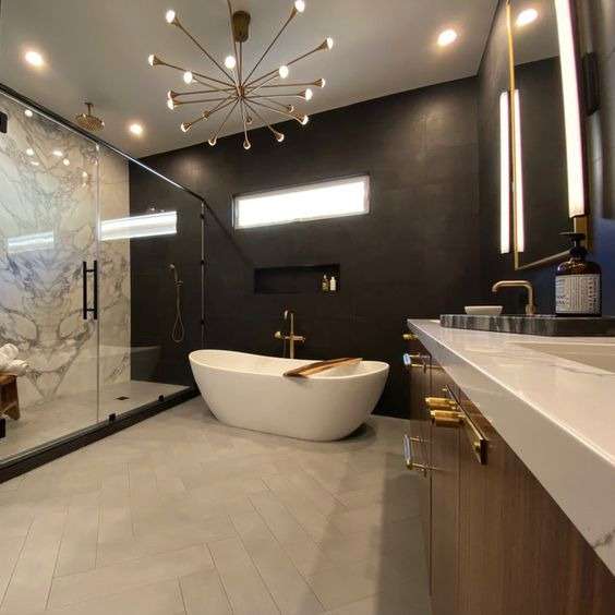 Classic Elegance Master Bathroom