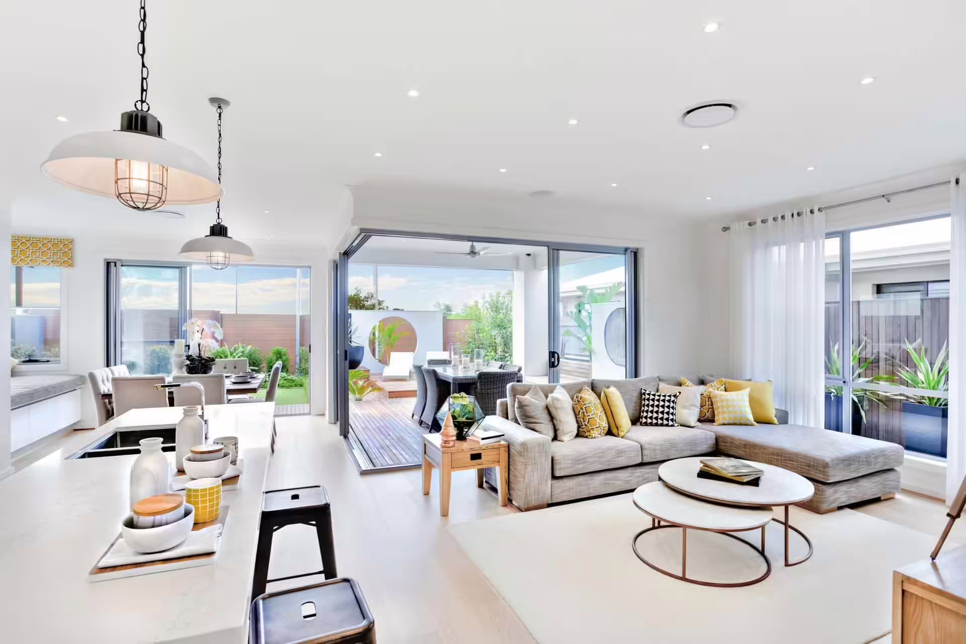 open concept living