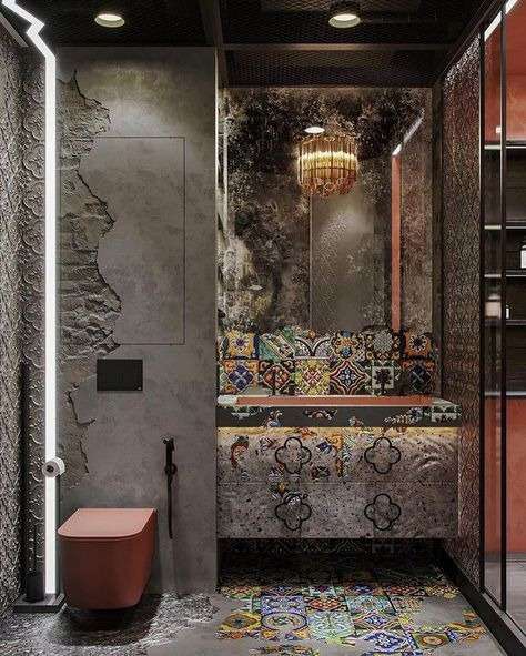 Bohemian luxury: 