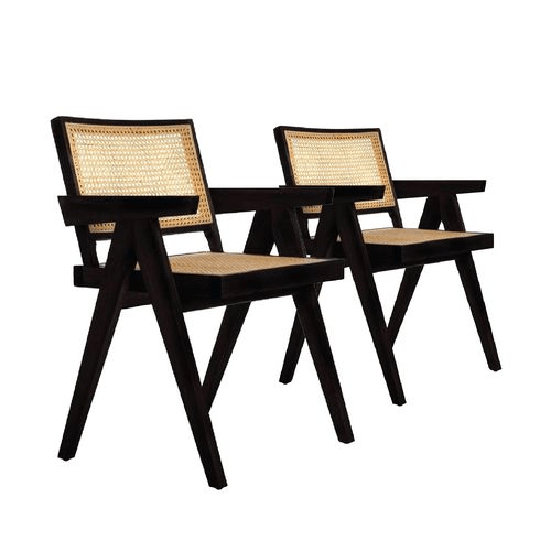 Choose Minimalist Chairs to boost Your Home style 15 Black minimalist chair in stained natural wood