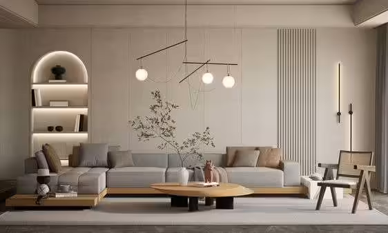 Scandicraft Style Living Room Interior Design