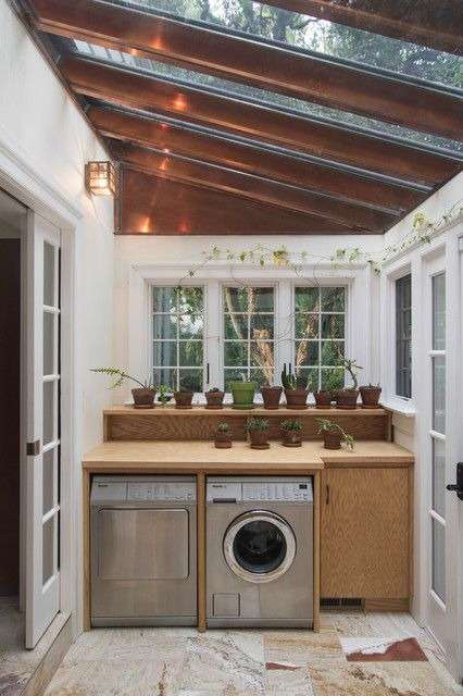 Laundry Room with  natural light